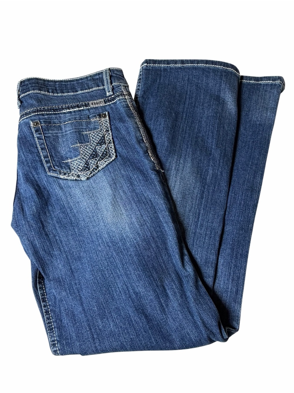 Women’s Cruel Girl Western Embroidered Bootcut Jean Size 29/7 Regular